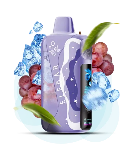 Elf Bar Lush King Pro 40000 Black Grape Ice - Черный виноградный лед - купить в Киеве с доставкой по Украине