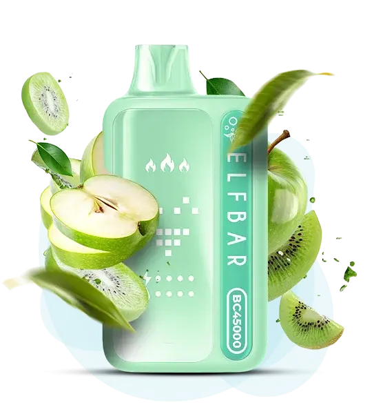 Elf Bar BC 45000 Sour Apple Kiwi - Кислое яблоко и киви - купить в Киеве с доставкой по Украине