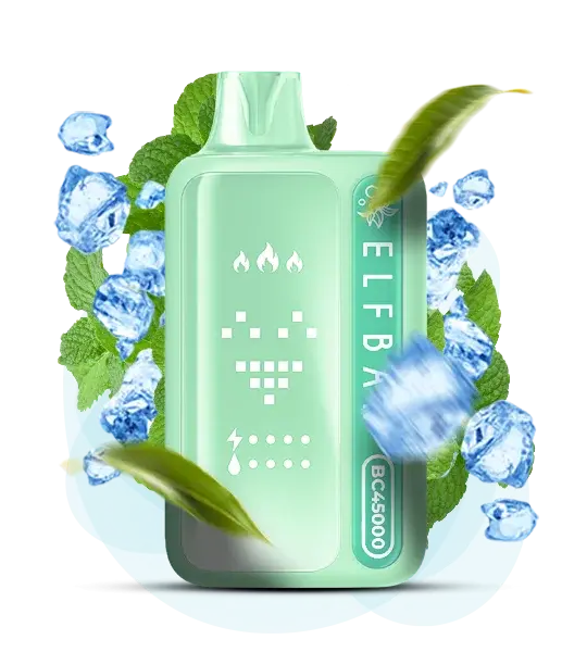 Elf Bar BC 45000 Double Mint - Двойная мята - фото оригинального Эльф Бар с доставкой по Украине