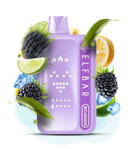 Elf Bar BC 45000 Blackberry Lemonade - Ежевичный лимонад - фото оригинального Эльф Бар с доставкой по Украине