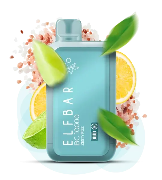 Elf Bar BC 10000 Zesty Fizz - Лимон с лаймом - купить в Киеве с доставкой по Украине