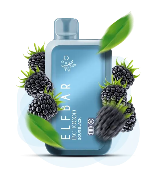 Elf Bar BC 10000 SourBlack - Ежевика - купить в Киеве с доставкой по Украине
