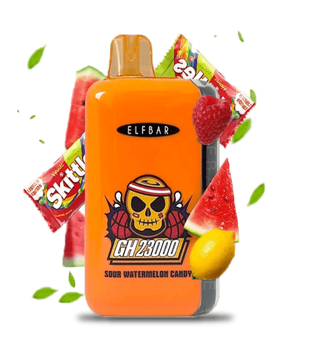 Elf Bar GH 23000 Конфеты Арбуз - Кислые арбузные конфеты - купить в Киеве с доставкой по Украине