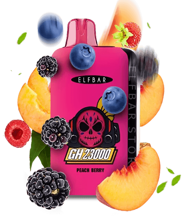 Elf Bar GH 23000 Персик с ягодами - Персик с ягодами - купить в Киеве с доставкой по Украине