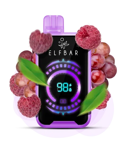 Elf Bar FS 18000 Grape Raspberry - Виноград с малиной - купить в Киеве с доставкой по Украине