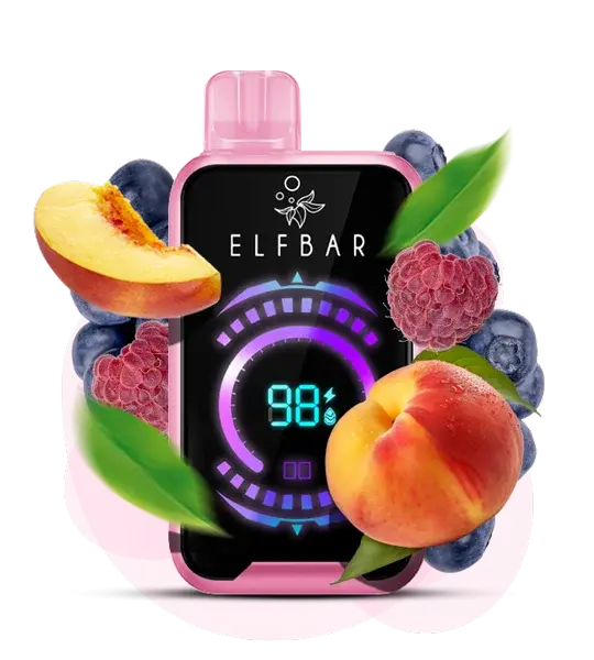 Elf Bar FS 18000 Peach Berry - Персиковая ягода - купить в Киеве с доставкой по Украине