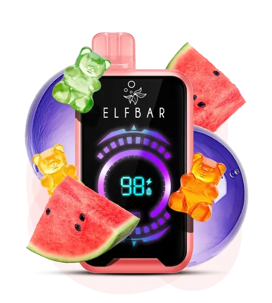 Elf Bar FS 18000 Watermelon Bubble Gum - Арбузная жвачка - купить в Киеве с доставкой по Украине