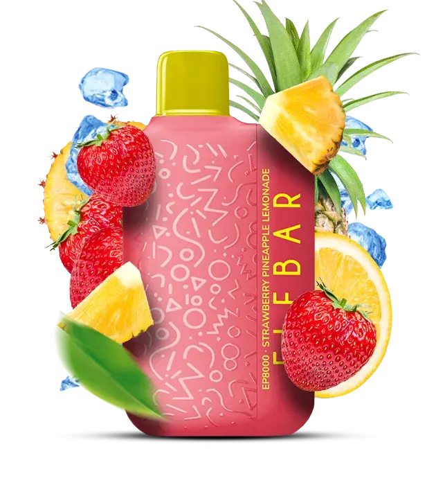 Elf Bar EP8000 Клубника Ананас Лимонад - Клубнично-ананасовый лимонад - купить в Киеве с доставкой по Украине