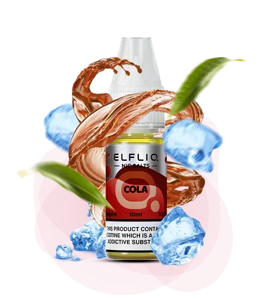 ELFLIQ Cola 10мл - Кола - фото оригинального Эльф Бар с доставкой по Украине